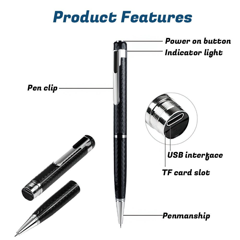 Kepeak 32GB Digital Voice Recorder,Voice Recorder for Lectures Meetings,USB MP3 Playback