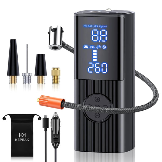 20000mAh Tire Inflator Car Air Pump Compressor Electric Portable Auto 12V 150PSI