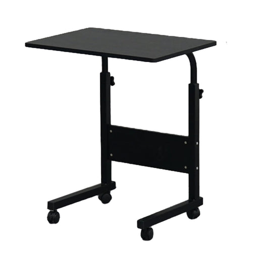 Kepeak Standing Desk Adjustable Height, Portable Laptop Desk, Bedside Table, Work Rolling Desk,23.6"W