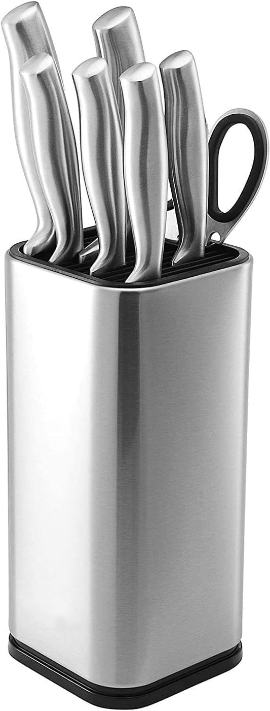 Kepeak Universal Knife Holder  Knife Block,Multi-Functional Knife Storage Holder Kitchen Tool Storage Rack