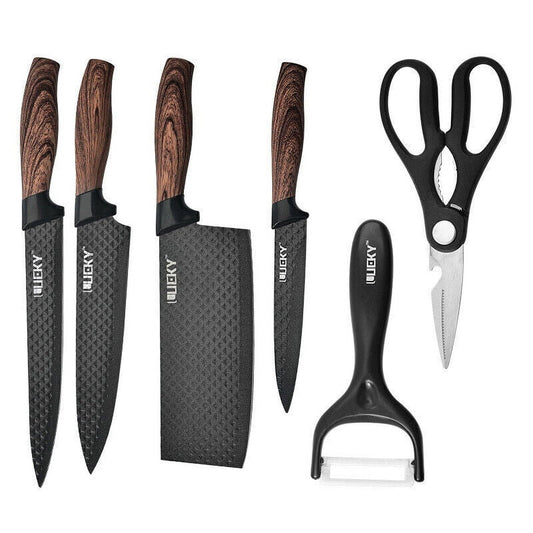 Small Knives Set for Kitchen, 6 Piece Knife set for kitchen,Sharp,Suitable for Dishwasher