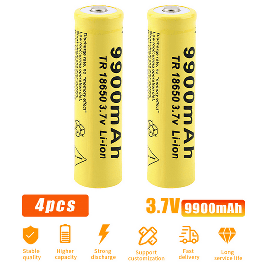 KEPEAK 3.7V 9900mAh Rechargeable Batteries(2 Pack)