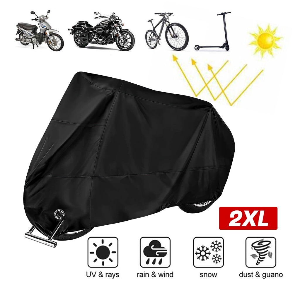 Motorcycle Cover,Kepeak Waterproof Outdoor Sun Motorcycle Cover, Fits up to 125CC-150CC Motorcycle