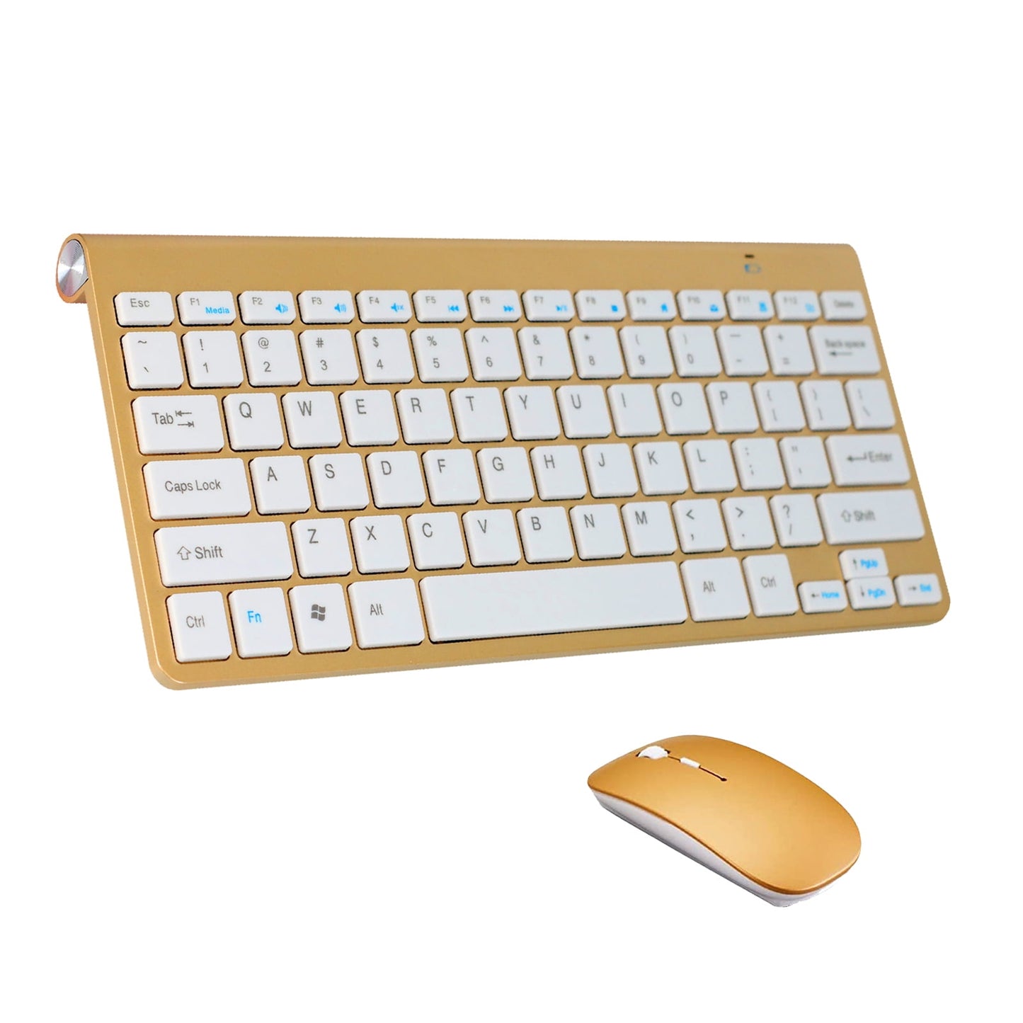 Kepeak Wireless Keyboard and Mouse Combo,Slim Compact Keyboard for Computer,Laptop,Mac