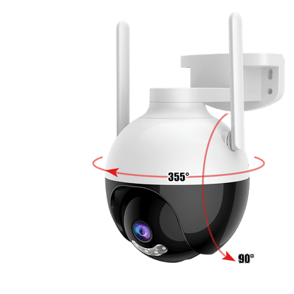 Kepeak Wall-mounted Camera, Wireless Wifi 1080p Security Camera, Night Vision CCTV Video Surveillance