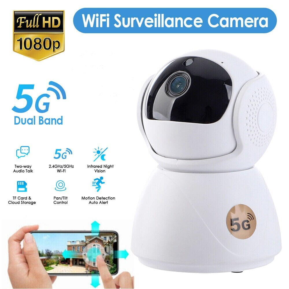 WiFi Security Home Camera,Baby Monitor Wireless IP Camera with Night Vision Two Way Audio