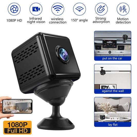 Kepeak HD 1080P Mini Camera Security Motion Detection Night Vision Nanny Cam