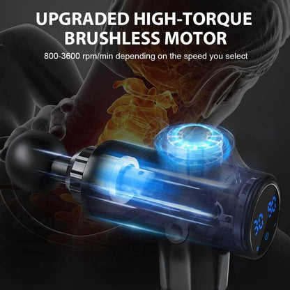 Hot🔥Massage Gun Deep Tissue - 30 Speed Massage Gun Handheld - KEPEAK-Pro